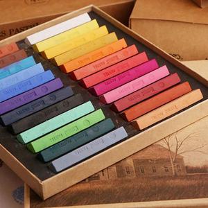 Peinture marshall, Crayons Pastel doux, 12/24/36/48 couleurs, pour dessin artistique pour étudiants, brosse à Crayon de couleur, fournitures de papeterie artistique - Product Image 3