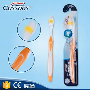 Customized logo promotion nylon dental soft bristle toothbrush importer