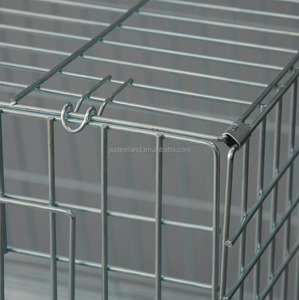 กรงสุนัขโลหะพับได้กรงสัตว์เลี้ยงทำจากลวดที่มีคุณภาพสูงประกอบง่ายพกพาได้ทนทาน - Product Image 2