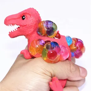 Nouveau jouet Squishy de dinosaure pour enfants, balle à maille Anti-Stress, joli bijou à presser pour soulager le Stress,