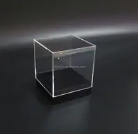 Square Shape Clear Small Acrylic Display Boxes