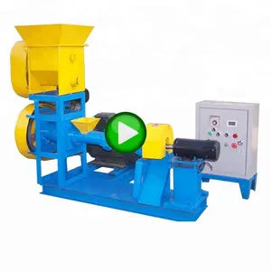 Manufacturer For Catfish Dry Type Fish Feed Poultry Feed Formulation Pellet Pet Food Processing Machine Making Extruder Machine