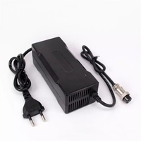 DDP DPD plastique 13s 48v 54.6v 2a chargeur de batterie au lithium pour batteries ebike 48v 12ah 15ah 20ah