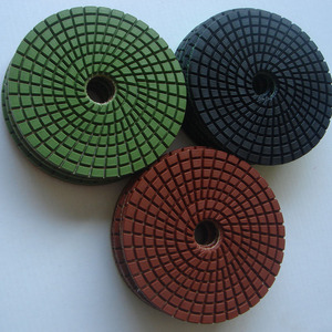 Kim cương ướ<span class=keywords><strong>t</strong></span> <span class=keywords><strong>s</strong></span>ử dụng 125mm 150mm 180mm đánh bóng Pad - Product Image 1