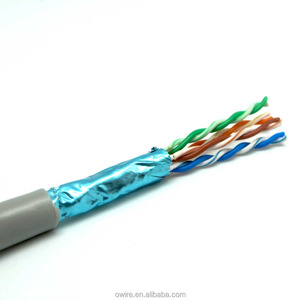 Owire 26Awg 24Awg <span class=keywords><strong>trenzado</strong></span> blindado 4 <span class=keywords><strong>par</strong></span> <span class=keywords><strong>Cable</strong></span> <span class=keywords><strong>de</strong></span> datos <span class=keywords><strong>Ftp</strong></span> Cat6 gato 5E <span class=keywords><strong>Cable</strong></span> Lan - Product Image 5