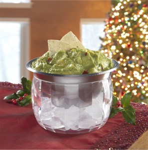 Bol de service en acier inoxydable, pour salade, glace - Product Image 4