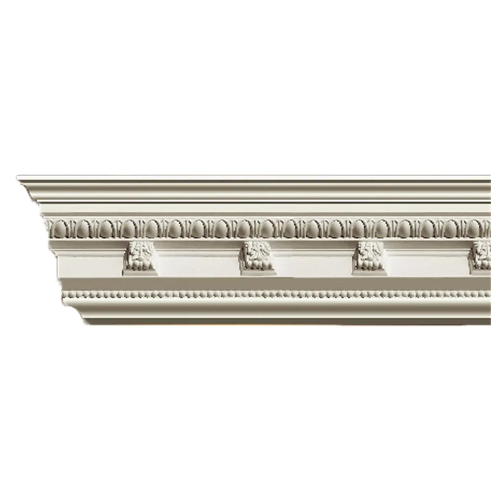 Polyurethane material cornice moulding for interior decoration