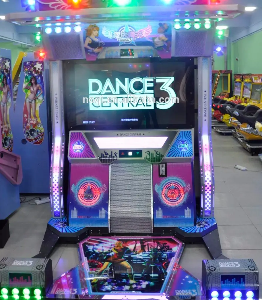 Machines de jeu d'arcade, billet d'argent en chine, runnings, jeux de danse, révolution de danse