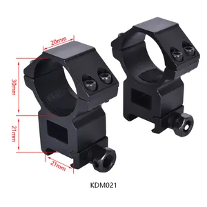 High Profile Dual Ring Scope Mount Double Rings Mount For Scope