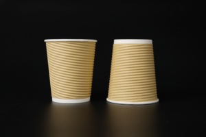 Bicchieri di Carta Kraft Usa e Getta da 8 Once per Caffè - Product Image 5