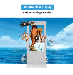 Factory price 65 inch LCD 1080 p Advertising Display 4 k Touch Screen Digital Signage - Product Image 5