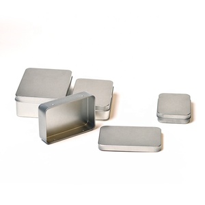 Tùy Chỉnh In Nhỏ Hình Chữ Nhật Kim Loại Hộp Thiếc Cho Món Quà Bạc Hà Mới Trà Gia Vị Cookie Bánh Kẹo Sô Cô La - Product Image 3