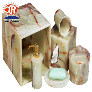 Popolare <span class=keywords><strong>Marmo</strong></span> Resina <span class=keywords><strong>Accessori</strong></span> Da <span class=keywords><strong>Bagno</strong></span> <span class=keywords><strong>Accessori</strong></span> Per il <span class=keywords><strong>Bagno</strong></span> <span class=keywords><strong>Set</strong></span> con Dispenser di Sapone - Product Image 3