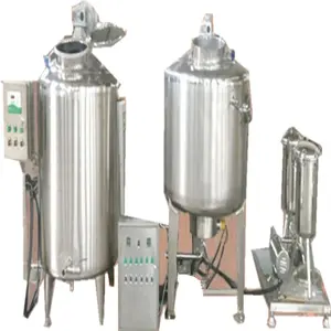 complete almond juice beverage production line / almond milk making machine