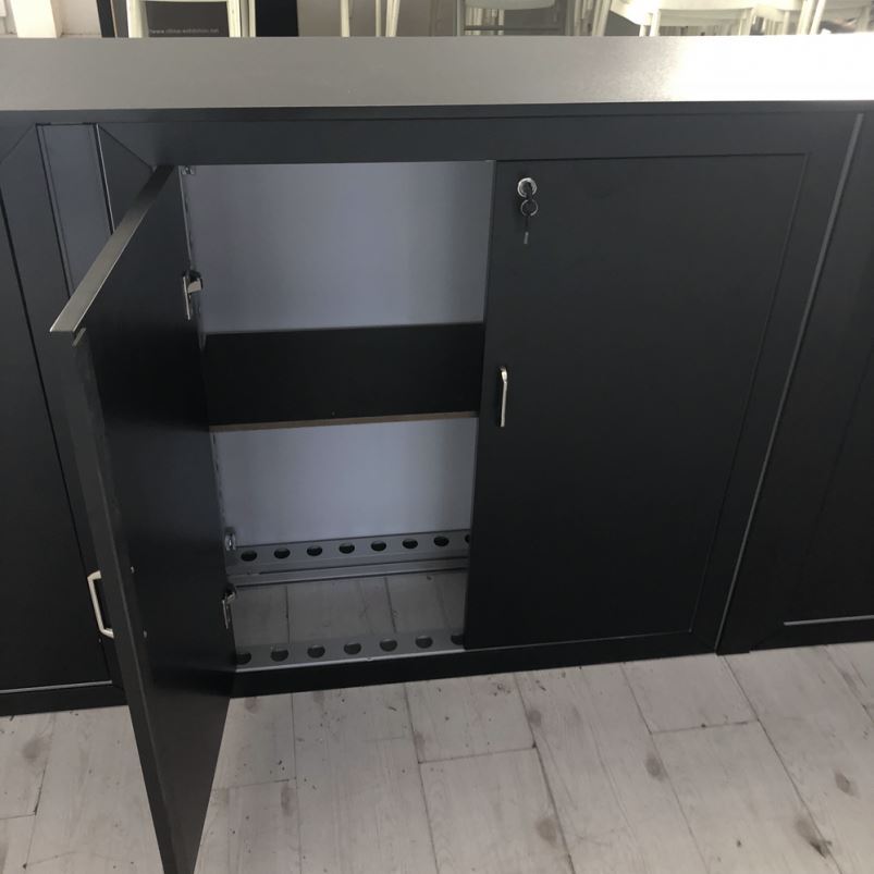 Pop Up Promotionnel Stand En Aluminium Table de Salon Commercial Portatif D'exposition Comptoir