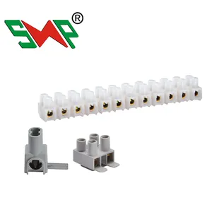 High Base French Type 2 Poles Ballast Connector Terminal Blocks