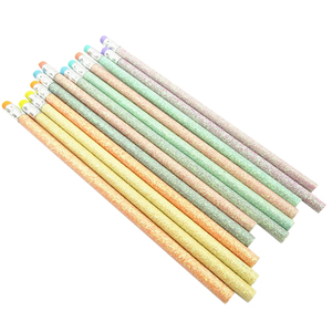 Lápiz de madera con impresión de logotipo personalizado, <span class=keywords><strong>regalo</strong></span> promocional, papelería, HB 2B, lápiz de brillo de plomo - Product Image 3