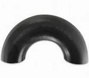 Black Butt-Welding SPPG/SGP L/R Carbon Steel ELBOW