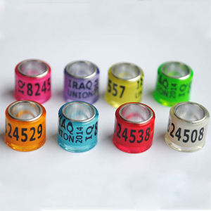 Aanpasbare <span class=keywords><strong>8Mm</strong></span> Aluminium Duivenring Digitale Voet Papegaai Beenringen Met Plastic Vogelbenodigdheden Accessoires Voor Gebruik Buitenshuis - Product Image 4
