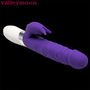 Diseño de Moda grandes consoladores artificiales súper poderoso sexo ola conejo vibrador - Product Image 5