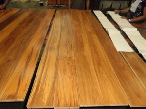 YKS yorking gỗ tự nhiên 1200-1800mm ván dài Châu Á Gỗ Tếch rắn sàn gỗ ABCD hiện đại trong nhà - Product Image 2