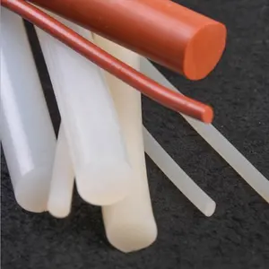 High Temperature Silicone 3mm-40mm Industry Soft Insert Bending Rod Bending Tubing Silicone rubber Cord