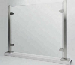 Balustrade / main courante en acier inoxydable pour escalier en verre / balcon / escalier <span class=keywords><strong>de</strong></span> <span class=keywords><strong>jardin</strong></span>, colonne <span class=keywords><strong>de</strong></span> main courante, <span class=keywords><strong>de</strong></span> Isure Marine - Product Image 2