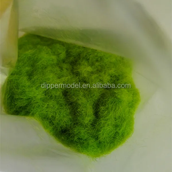 Artificial Nylon flocking grass powders for architectural model landscape making