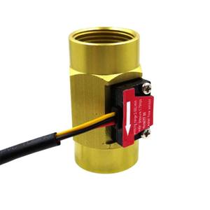 DN20 YFB9 3/4นิ้วเครื่องวัดการไหลแบบกังหันสวิตช์สแตนเลสและพลาสติก - Product Image 2