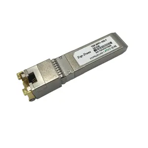 RJ45 변환기 SFP 송수신기 단위에 10G 기초 T 구리 SFP 섬유