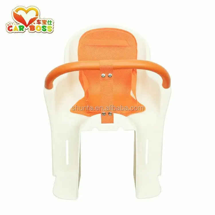 Plastik bebek koltuğu kullanılan bisiklet çocuk koltuğu emniyet kemerleri ile bisiklet parçaları
