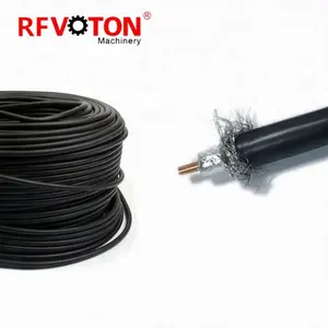 F Cable RF Coaxial Cables LMR195 LMR400 50ohm Andrew Heliax Feeder Cable 1/4 3/8 1/2 7/8 1 1/4 1-5/8 Quot