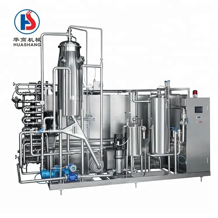 Harga Pabrik Uht Plat Mesin Sterilisasi Minuman Tubular Sterilizer untuk Jus Susu