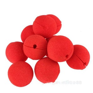 Robe de soirée drôle pas cher <span class=keywords><strong>nez</strong></span> de Clown en mousse rouge HPC-0917 - Product Image 2