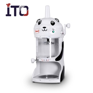 Máquina de afeitar eléctrica con forma de Panda, afeitadora de hielo giratoria comercial, Popular, 118 - Product Image 1