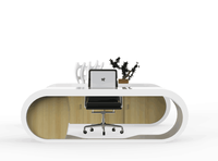 Bureau réception de salon personnalisé, design Simple, grande taille, pour réception de bureau