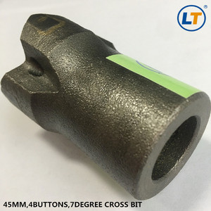 Tapered <span class=keywords><strong>Rock</strong></span> Khoan Công Cụ 45MM 7 Độ Chéo Nút <span class=keywords><strong>Bit</strong></span> Cho Hard <span class=keywords><strong>Rock</strong></span> Khoan - Product Image 4