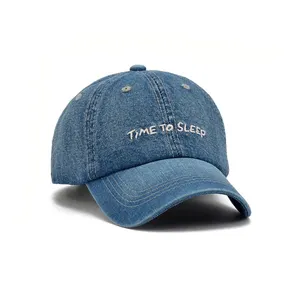 Made In China Denim Baseball Cap Jean Baseball Cap