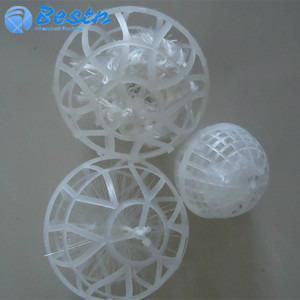 Boule poreuse en plastique de 60 mm, 80 mm, 100 mm, boule de suspension biologique en plastique, cage à boules en plastique - Product Image 3