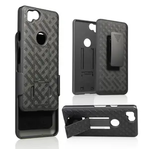 Funda Super Slim venta con construido en kickstand y clip giratorio para cinturón pistolera para Google pixel 2