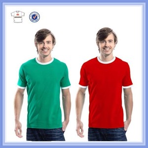 Verano 2015 precio baratos <span class=keywords><strong>en</strong></span> el <span class=keywords><strong>extranjero</strong></span> de doble cuello de la promoción <span class=keywords><strong>en</strong></span> blanco t- shirt - Product Image 1