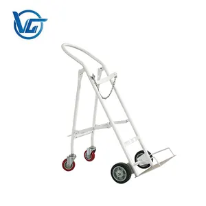 Hospital oxygen bottle cart gas cylinder trolley