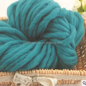 2017 Hầu Hết Pupular Len Lông Cừu Thật 100% Merino Len Sợi Merino Len Sợi Siêu Chunky