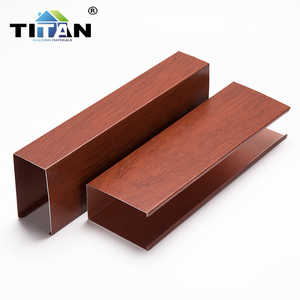 Tubería Decorativa <span class=keywords><strong>de</strong></span> Grano <span class=keywords><strong>de</strong></span> <span class=keywords><strong>Madera</strong></span> <span class=keywords><strong>en</strong></span> Forma <span class=keywords><strong>de</strong></span> U, Plafón Suspendido <span class=keywords><strong>en</strong></span> Forma <span class=keywords><strong>de</strong></span> U, Deflector <span class=keywords><strong>de</strong></span> Techo <span class=keywords><strong>de</strong></span> Aluminio - Product Image 3