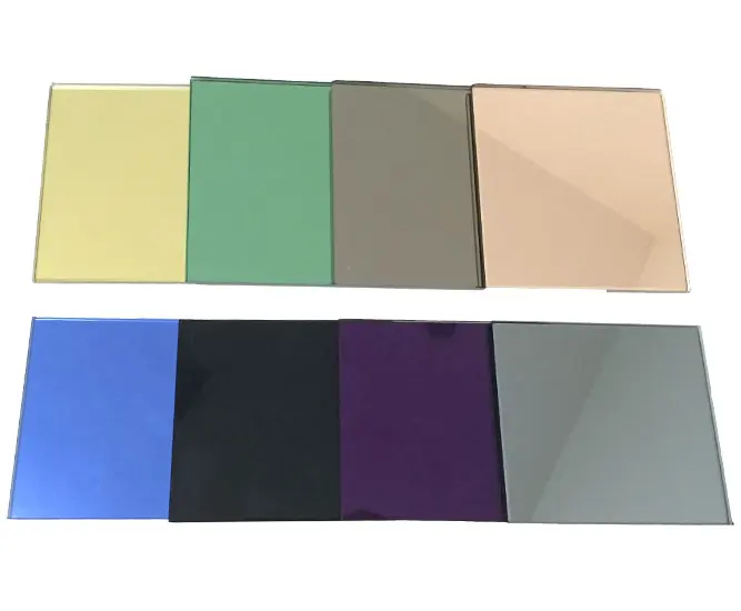 Colored mirror Eruo silver glass