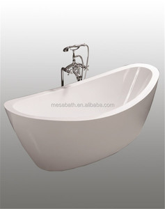 Bañera de hidromasaje de acrílico para dos personas, bañera de hidromasaje de lujo grande con aire integrado, con TV - Product Image 6