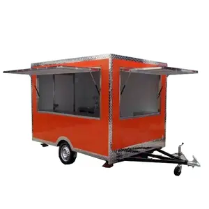 GL-FS300 Outdoor Mobile Food Kiosk Design/Cart/Trailer Fast Food Cart Design Ice-cream Cart Mall Food