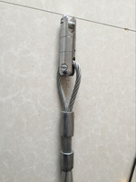 Chaussette de câble galvanisée 25-70 mm² / Chaussette de tirage de câble en zinc / Pivot de tirage de câble