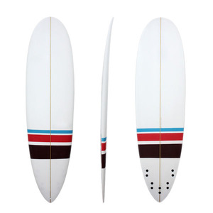 Placa de surf pu de espuma de fibra de vidro colorido para a personalização