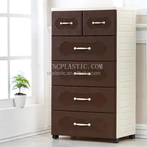 Large <strong>Plastic</strong> 5 Tier <strong>Drawer</strong> <strong>Storage</strong> Organiser <strong>Storage</strong> Cabinet Box <strong>Drawer</strong> - Product Image 1